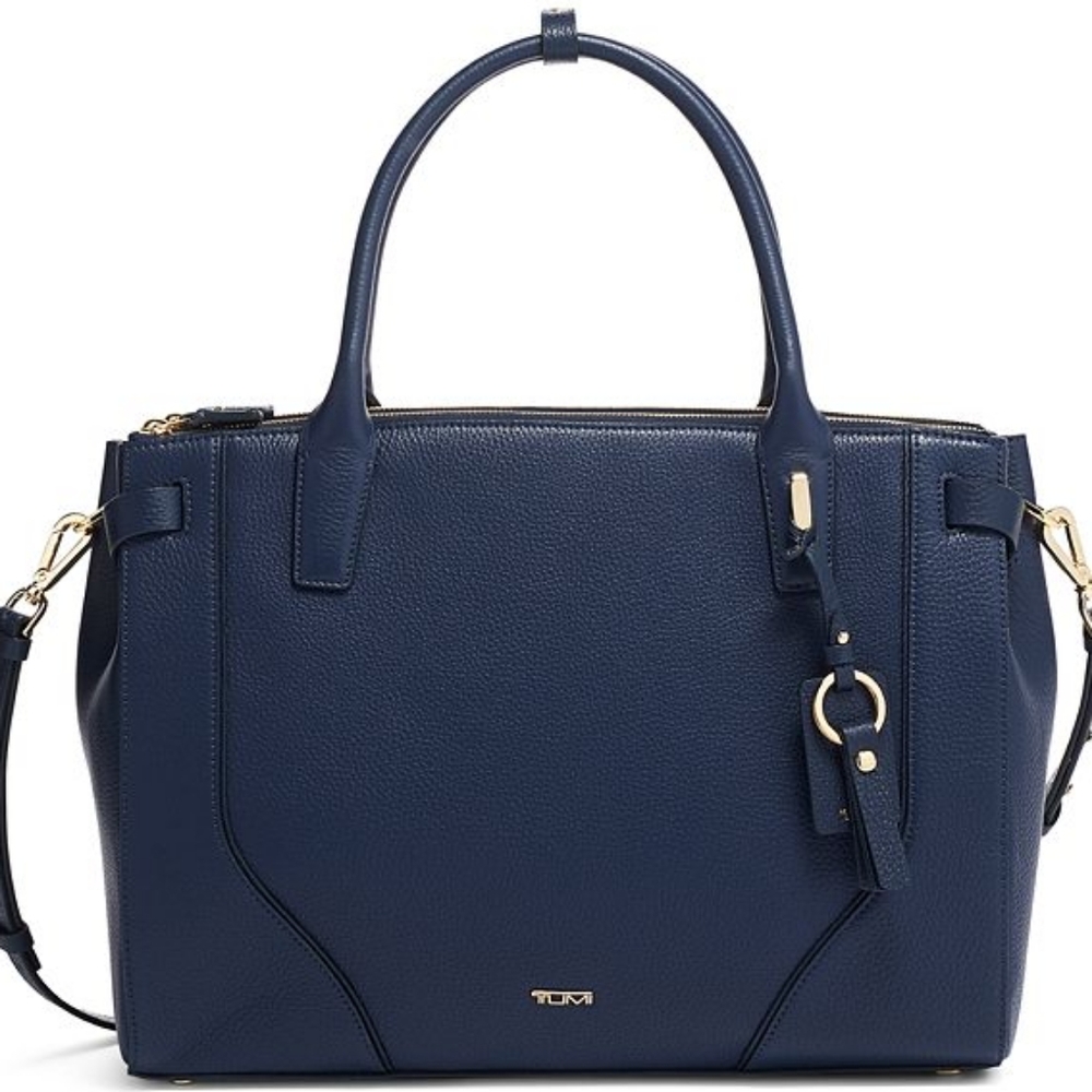 Tumi Navy Blue Tote Bag